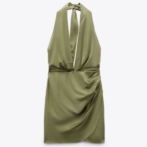 Zara halter dress